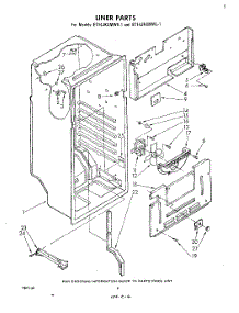 04 - Liner , Literature And Optional parts for Whirlpool Refrigerator ET14JKXMWR1 from AppliancePartsPros.com