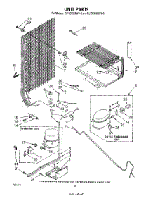 05 - Unit parts for Whirlpool Refrigerator EL15CCXRWR0 from AppliancePartsPros.com