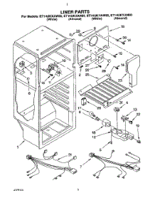 03 - Liner, Lit\Optional parts for Whirlpool Refrigerator ET14UKXAN00 from AppliancePartsPros.com