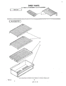 07 - Shelf Parts parts for Whirlpool Refrigerator ET14JKXMWR1 from AppliancePartsPros.com
