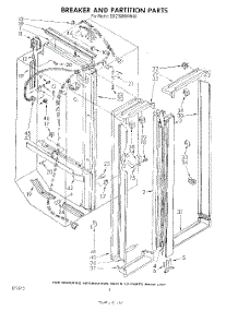 03 - Breaker And Partition parts for Whirlpool Refrigerator ED25SMXRWR2 from AppliancePartsPros.com