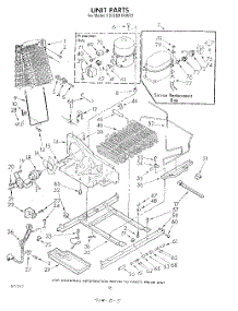 10 - Unit parts for Whirlpool Refrigerator ED25SMXRWR2 from AppliancePartsPros.com