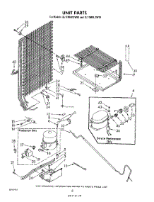 05 - Unit parts for Whirlpool Refrigerator EL15MNLSW00 from AppliancePartsPros.com