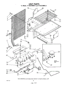 05 - Unit parts for Whirlpool Refrigerator ET12DCXMWR0 from AppliancePartsPros.com