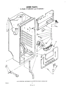 04 - Liner parts for Whirlpool Refrigerator ET14JKXLWL1 from AppliancePartsPros.com