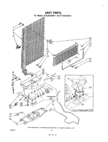 06 - Unit parts for Whirlpool Refrigerator ET14JKXLWL1 from AppliancePartsPros.com