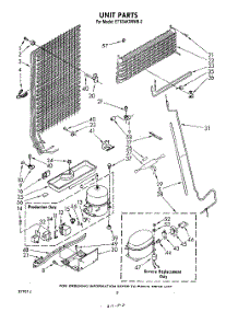 07 - Unit parts for Whirlpool Refrigerator ET12AKXRWR0 from AppliancePartsPros.com