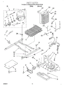 09 - Unit parts for Whirlpool Refrigerator ED25PQXFN00 from AppliancePartsPros.com