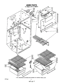 04 - Liner parts for Whirlpool Refrigerator EHT171TKWR1 from AppliancePartsPros.com