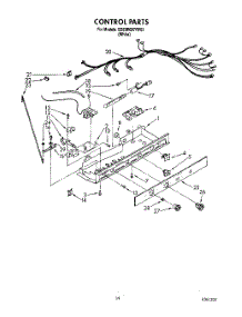 12 - Control parts for Whirlpool Refrigerator ED25RQXYW02 from AppliancePartsPros.com