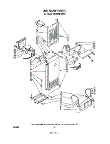 04 - Airflow parts for Whirlpool Refrigerator ED26MM1LWR1 from AppliancePartsPros.com