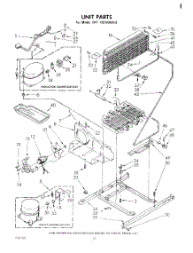 07 - Unit , Not Illustrated And Optional parts for Whirlpool Refrigerator EHT182VKWR0 from AppliancePartsPros.com