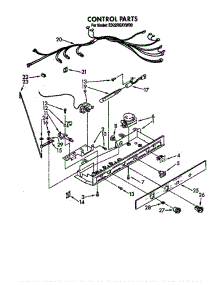 Control parts for Whirlpool Refrigerator ED22RQXXN00 from AppliancePartsPros.com