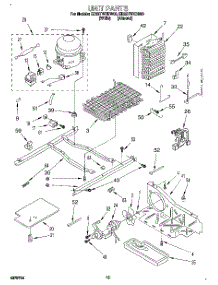 09 - Unit parts for Whirlpool Refrigerator ED22TWXDW00 from AppliancePartsPros.com