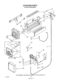 13 - Ice Maker , Not Illustrated parts for Whirlpool Refrigerator ED22RQXWW00 from AppliancePartsPros.com