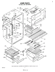 03 - Liner parts for Whirlpool Refrigerator EHT201VKWR6 from AppliancePartsPros.com