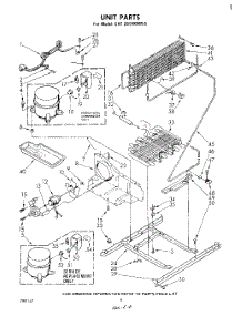 05 - Unit parts for Whirlpool Refrigerator EHT201VKWR6 from AppliancePartsPros.com