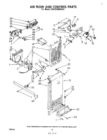 03 - Air Flow And Control , Lit / Optional parts for Whirlpool Refrigerator EHD262MKWR0 from AppliancePartsPros.com