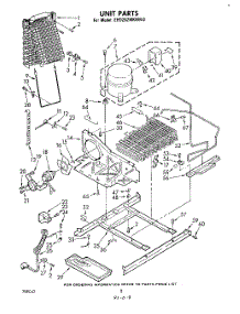 06 - Unit parts for Whirlpool Refrigerator EHD262MKWR0 from AppliancePartsPros.com