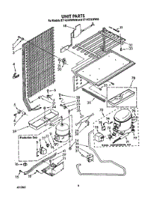 05 - Unit parts for Whirlpool Refrigerator ET14CCRWW00 from AppliancePartsPros.com