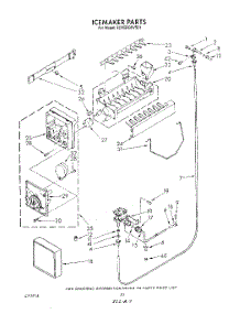 13 - Ice Maker , Not Illustrated parts for Whirlpool Refrigerator ED25DQXVS01 from AppliancePartsPros.com