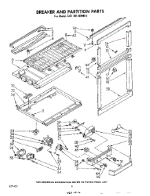 04 - Breaker And Partition parts for Whirlpool Refrigerator EHT201XKWR5 from AppliancePartsPros.com