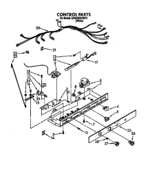 Control parts for Whirlpool Refrigerator ED22RQXXN01 from AppliancePartsPros.com