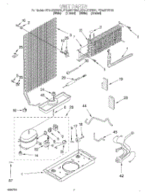 04 - Unit parts for Whirlpool Refrigerator ET14JKYFN01 from AppliancePartsPros.com