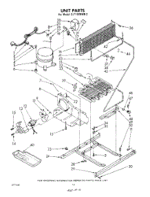 07 - Unit , Parts Not Illustrated parts for Whirlpool Refrigerator EJT161XKWR2 from AppliancePartsPros.com