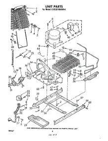 06 - Unit parts for Whirlpool Refrigerator EHD261MKWR4 from AppliancePartsPros.com