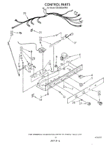 12 - Control parts for Whirlpool Refrigerator ED25DQXVP02 from AppliancePartsPros.com