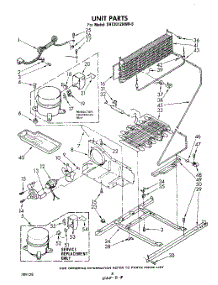 05 - Unit parts for Whirlpool Refrigerator EHT201ZKWR5 from AppliancePartsPros.com