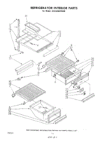 08 - Refrigerator Interior , Lit / Optional parts for Whirlpool Refrigerator ED25EMXPWR0 from AppliancePartsPros.com