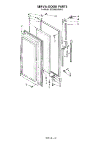 13 - Serva-Door , Not Illustrated And Opional parts for Whirlpool Refrigerator ED26MMXRWR2 from AppliancePartsPros.com