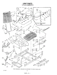 08 - Unit parts for Whirlpool Refrigerator ED26MMXRWR2 from AppliancePartsPros.com