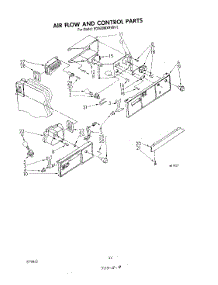 12 - Airflow And Control parts for Whirlpool Refrigerator ED26MMXRWR2 from AppliancePartsPros.com