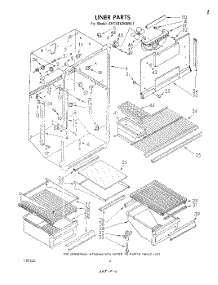 03 - Liner parts for Whirlpool Refrigerator EHT201ZKWR7 from AppliancePartsPros.com