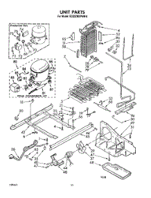 06 - Unit parts for Whirlpool Refrigerator ED22ZMXPWR0 from AppliancePartsPros.com