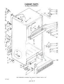 03 - Cabinet parts for Whirlpool Refrigerator EJT181XKWR2 from AppliancePartsPros.com