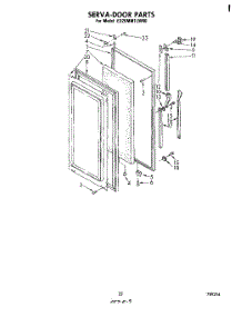 13 - Serva-Door , Not Illustrated And Opional parts for Whirlpool Refrigerator ED26MM1LWR0 from AppliancePartsPros.com