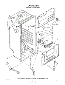 04 - Liner , Lit / Optional parts for Whirlpool Refrigerator ET14AK2LWR0 from AppliancePartsPros.com