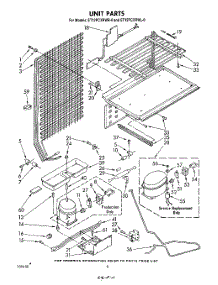 05 - Unit parts for Whirlpool Refrigerator ET12PCXRWR0 from AppliancePartsPros.com