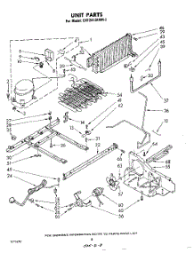 05 - Unit parts for Whirlpool Refrigerator EHT201ZKWR2 from AppliancePartsPros.com