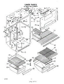03 - Liner parts for Whirlpool Refrigerator EHT171XKWR0 from AppliancePartsPros.com