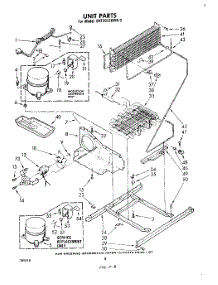 05 - Unit parts for Whirlpool Refrigerator EHT201ZKWR3 from AppliancePartsPros.com