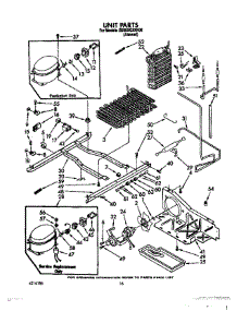 10 - Unit parts for Whirlpool Refrigerator ED25DQXXN00 from AppliancePartsPros.com