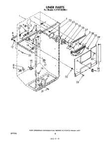 04 - Liner parts for Whirlpool Refrigerator EJT161XKWR1 from AppliancePartsPros.com