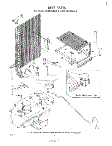 05 - Unit parts for Whirlpool Refrigerator EL11PCXMWR0 from AppliancePartsPros.com