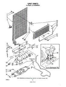 06 - Unit parts for Whirlpool Refrigerator EJT144XKWR0 from AppliancePartsPros.com