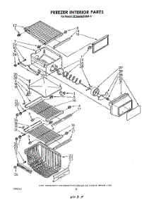 10 - Freezer Interior parts for Whirlpool Refrigerator ED26MMXRWR0 from AppliancePartsPros.com